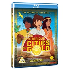 ANIMAÇÃO-MYSTERIOUS CITIES OF GOLD: SEASON 2 - THE ADVENTURE CONTINUES (3BLU-RAY)