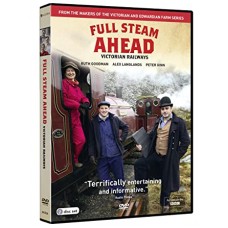 DOCUMENTÁRIO-FULL STEAM AHEAD - VICTORIAN RAILWAYS (DVD)