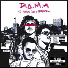 D.A.M.A.-10 ANOS DE CARREIRA AO VIVO (CD)