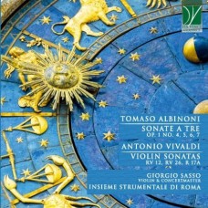 GIORGIO SASSO/INSIEME STRUMENTALE DI ROMA-TOMASO ALBINONI/ANTONIO VIVALDI: SONATE A TRE & VIOLIN (CD)