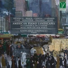 GIANCARLO SIMONACCI-AMERICAN PIANO LANDSCAPES - 19TH CENTURY & 20TH CENTURY (CD)