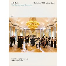 COLLEGIUM 1704/VACLAV LUKS-BACH: BRANDENBURG CONCERTOS 1-6 BWV 1046-1051 (DVD)