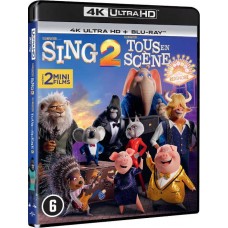 ANIMAÇÃO-SING 2 -4K- (2BLU-RAY)