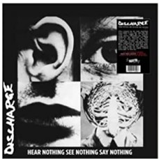 DISCHARGE-HEAR NOTHING SEE NOTHING SAY NOTHING -COLOURED- (LP)