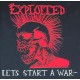 EXPLOITED-LET'S START A WAR... SAID MAGGIE ONE DAY (LP)