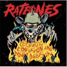 RATBONES-TEENAGE CONFUSION AND ADULT DELUSION (LP)