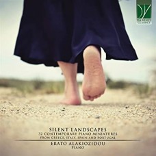 ERATO ALAKIOZIDOU-SILENT LANDSCAPES - 32 CONTEMPORARY PIANO MINIATURES FROM GREECE, ITALY, SPAIN (CD)