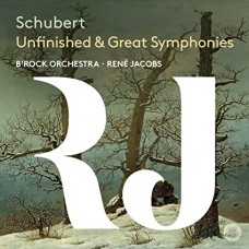 B'ROCK ORCHESTRA / RENE J-SCHUBERT: UNFINISHED & GREAT SYMPHONIES (CD)