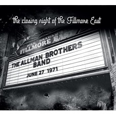 ALLMAN BROTHERS BAND-CLOSING NIGHT OF FILLMORE EAST (CD)