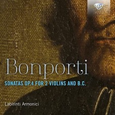 LABIRINTI ARMONICI-BONPORTI: SONATAS OP.4 FOR 2 VIOLINS AND B.C. (CD)