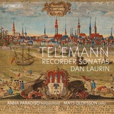 DAN LAURIN/ANNA PARADISO-TELEMANN RECORDER (CD)