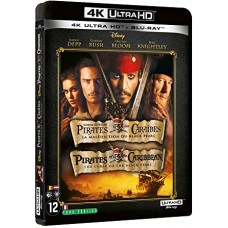 FILME-PIRATES OF THE CARIBBEAN: THE CURSE OF THE BLACK PEARL -4K- (2BLU-RAY)