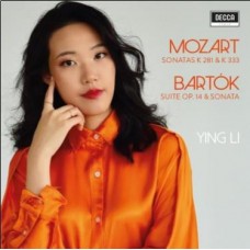 YING LI-MOZART/BARTOK: SONATAS K281 & 333/SUITE 14 (CD)