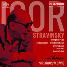 BBC PHILHARMONIC/ANDREW DAVIS-STRAVINSKY ORCHESTRAL WORKS (CD)