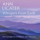 ANN LICATER-WHISPERS FROM EARTH (CD)