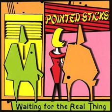 POINTED STICKS-WAITING FOR THE REAL THING -COLOURED- (LP)