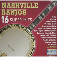 NASHVILLE BANJOS-16 SUPER HITS (CD)