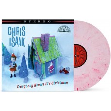 CHRIS ISAAK-EVERYBODY KNOWS IT'S CHRISTMAS -COLOURED/BF- (LP)