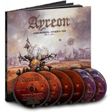 AYREON-UNIVERSAL MIGRATOR PART I & II (5CD+DVD+LIVRO)