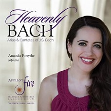 AMANDA FORSYTHE/APOLLO'S FIRE-HEAVENLY BACH (CD)