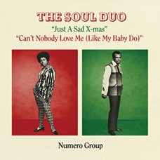 SOUL DUO-JUST A SAD XMAS -COLOURED- (7")