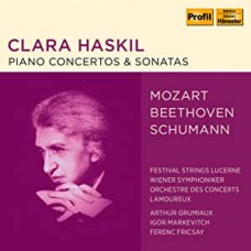 CLARA HASKIL-BEETHOVEN, MOZART & SCHUMANN: PIANO CONCERTOS & SONATAS (6CD)