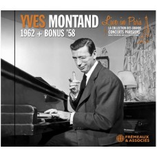 YVES MONTAND-LIVE IN PARIS 1962 & 1958 (CD)