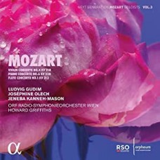 HOWARD GRIFFITHS/ORF RADIO-SYMPHONIEORCHESTER WIEN-MOZART: VIOLIN CONCERTO NO. 4, KV 218 PIANO CONCERTO NO. 6 KV 238 & FLUTE CONCERTO NO. 1 KV 313 (CD)