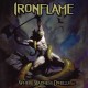 IRONFLAME-WHERE MADNESS DWELLS -COLOURED- (LP)