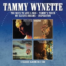 TAMMY WYNETTE-WAYS TO LOVE A MAN/TAMMY'S TOUCH/MY ELUSIVE DREAMS/INSPIRATIONS (2CD)