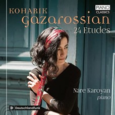 NARE KAROYAN-GAZAROSSIAN: 24 ETUDES (CD)