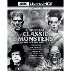 FILME-UNIVERSAL CLASSIC MONSTERS: ICONS OF HORROR COLLECTION - VOL.2 -4K- (4BLU-RAY)