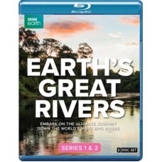 DOCUMENTÁRIO-EARTH'S GREAT RIVERS: S1-2 (2BLU-RAY)