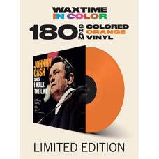 JOHNNY CASH-SINGS I WALK THE LINE -COLOURED- (LP)