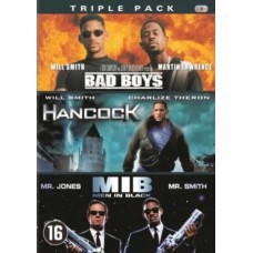 FILME-BAD BOYS/HANCOCK & MEN IN BLACK (3DVD)