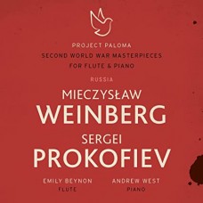 EMILY BEYNON/ANDREW WEST-WEINBERG & PROKOFIEV - SECOND WORLD WAR MASTERPIECES FOR FLUTE & PIANO (CD)