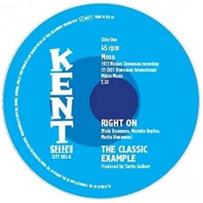 CLASSIC EXAMPLE-RIGHT ON / I FOUND ME A GIRL (7")