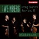 ARCADIA QUARTET-WEINBERG STRING QUARTETS (CD)