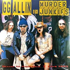 GG ALLIN & THE MURDER JUNKIES-TERROR IN AMERICA -COLOURED- (LP)