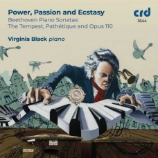 VIRGINIA BLACK-POWER, PASSION & ECSTASY - BEETHOVEN PIANO SONATAS (CD)