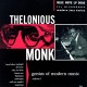 THELONIOUS MONK-GENIUS OF MODERN MUSIC 1 (CD)