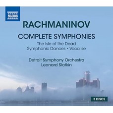 DETROIT SYMPHONY ORCHESTR-RACHMANINOV: COMPLETE SYMPHONIES - THE ISLE OF THE DEAD - SYMPHONIC DANCES - VOCALISE (3CD)