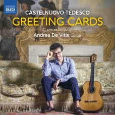 ANDREA DE VITIS-GREETING CARDS - 21 PIECES FOR GUITAR (CD)