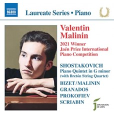 VALENTIN MALININ-PIANO LAUREATE RECITAL - WINNER 2021 JAEN PRIZE (CD)