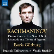 BORIS GILTBURG/BRUSSELS PHILHARMONIC-RACHMANINOV: PIANO CONCERTOS NOS. 1 & 4 - RHAPSODY ON A THEME OF PAGANINI (CD)