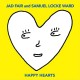 JAD FAIR & SAMUEL LOCKE WARD-HAPPY HEARTS -COLOURED- (LP)