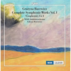 WDR SINFONIEORCHESTER KOL-BACEWICZ: COMPLETE SYMPHONIC WORKS VOL.1: NOS 3 & 4 (CD)