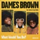 DAMES BROWN FT. ANDRES & AMP FIDDLER-WHAT WOULD YOU DO? (12")