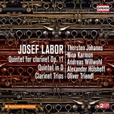 THORSTEN JOHANNS/JURI VALLENTIN-JOSEF LABOR: QUINTET FOR CLARINET OP. 11 - QUINTET IN D - CLARINET TRIOS (2CD)