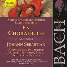 GACHINGER KANTOREI/BACH-C-J.S. BACH: A BOOK OF CHORALE-SETTINGS: MORNING, THANKS AND (CD)